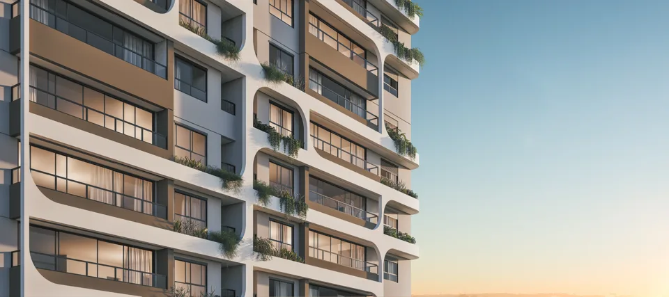 Imagem oficial de divulgação de Praça 232, Goiânia. Pode ser perspectiva artística.