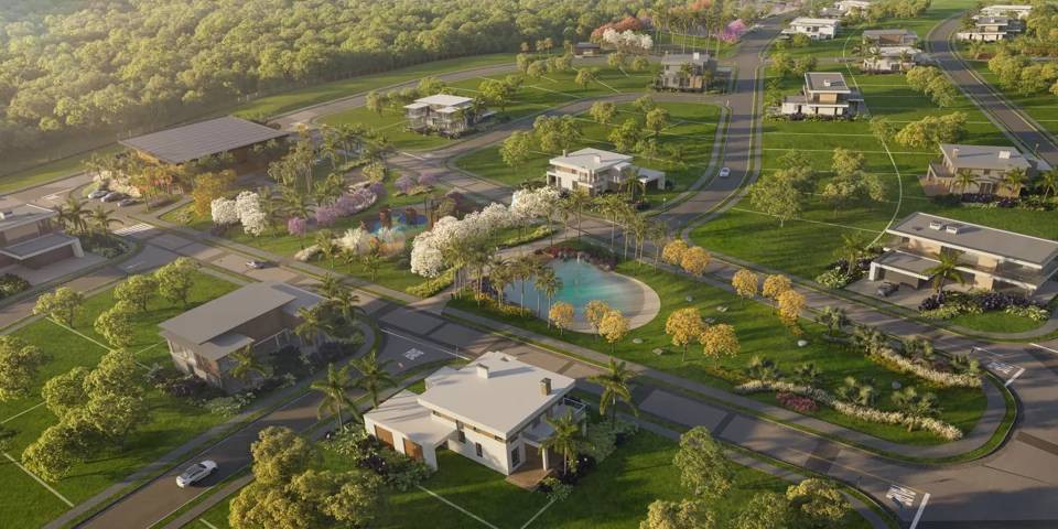 Imagem oficial de divulgação de Citàge Santé, Goiânia. Pode ser perspectiva artística.