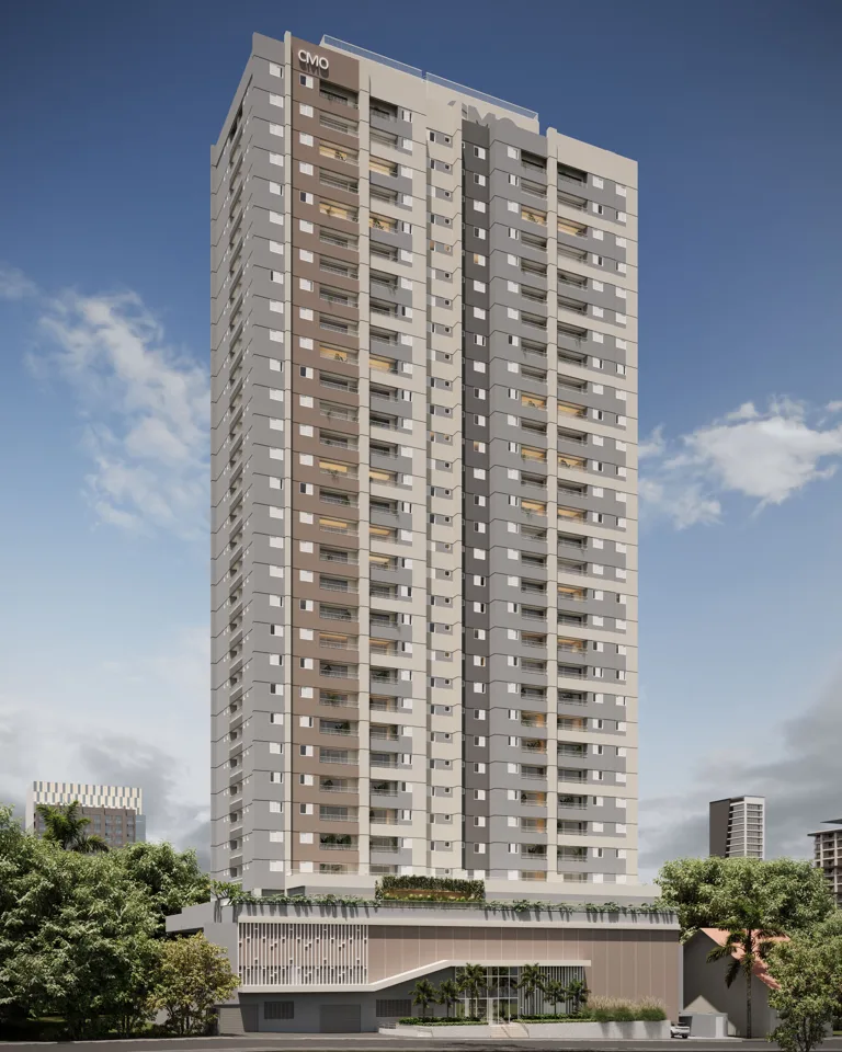 Imagem oficial de divulgação de Residencial Vistamérica, Goiânia. Pode ser perspectiva artística.
