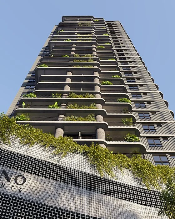 Imagem oficial de divulgação de Fascino Consciente, Goiânia. Pode ser perspectiva artística.