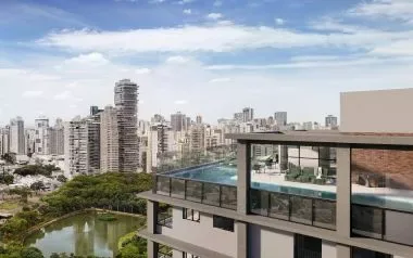 Imagem de divulgação do Hype Vaca Brava, em Setor Bueno, Goiânia. Pode ser perspectiva artística.
