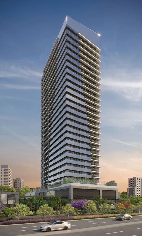 Imagem oficial de divulgação de Gyro Cidade Opus, Goiânia. Pode ser perspectiva artística.