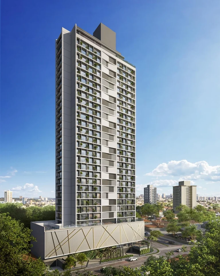Imagem oficial de divulgação de Ybiti Home by Opus, Goiânia. Pode ser perspectiva artística.