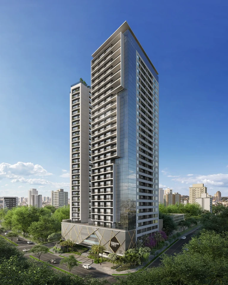Imagem oficial de divulgação de Ybiti Offices by Opus, Goiânia. Pode ser perspectiva artística.