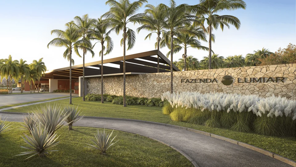 Imagem oficial de divulgação de Fazenda Lumiar, Bela Vista de Goiás. Pode ser perspectiva artística.